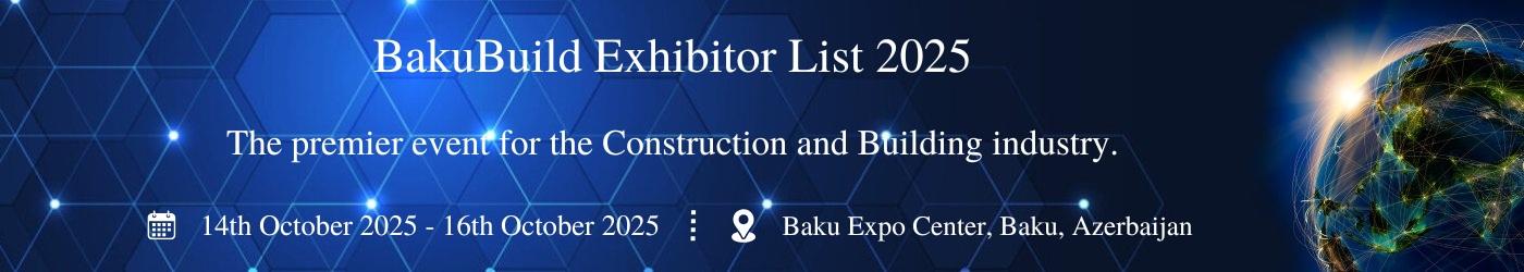 BakuBuild Exhibitor List