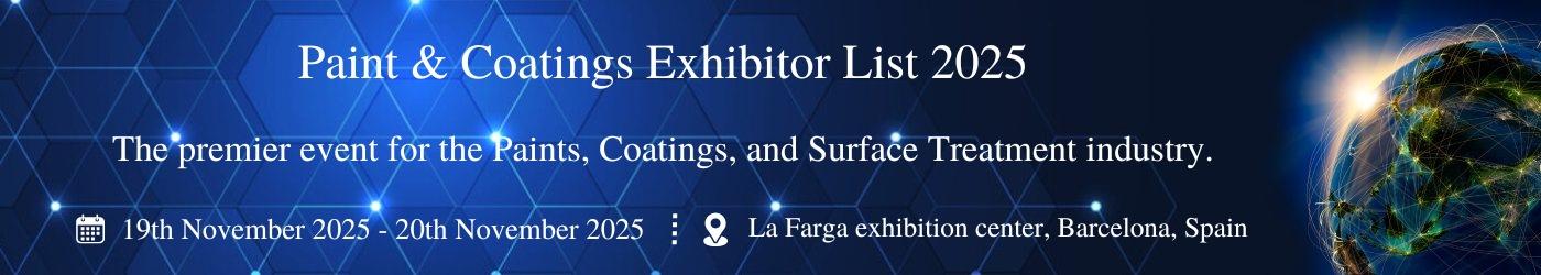 Paint & Coatings Exhibitor List