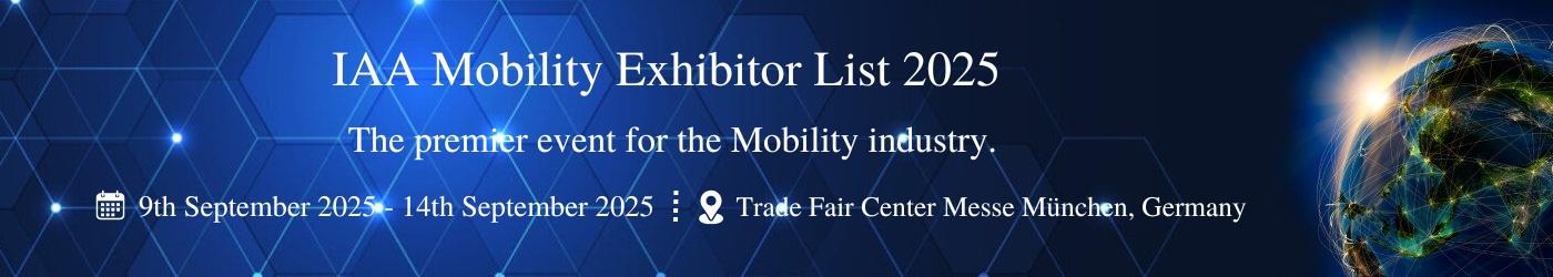 IAA Mobility Exhibitor List 