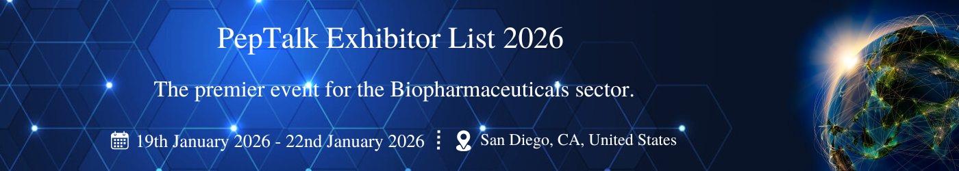 PepTalk Exhibitor List 