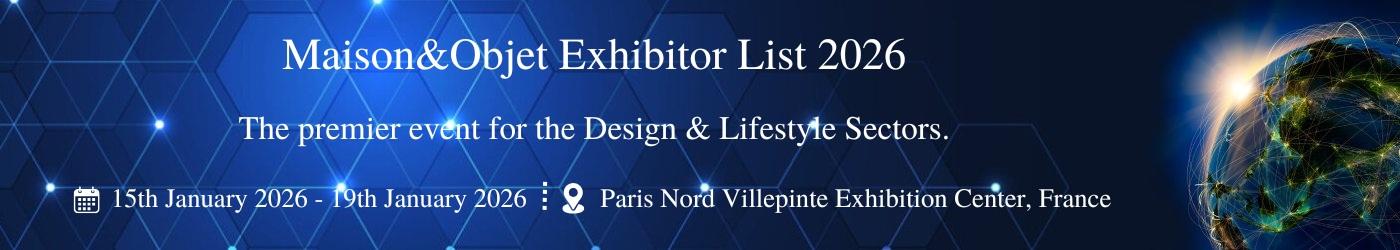 Maison&Objet Exhibitor List