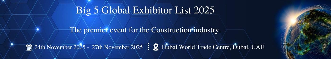 Big 5 Global Exhibitor List