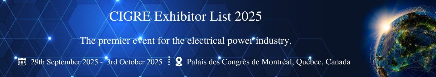 CIGRE Exhibitor List