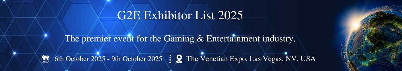 G2E Exhibitor List