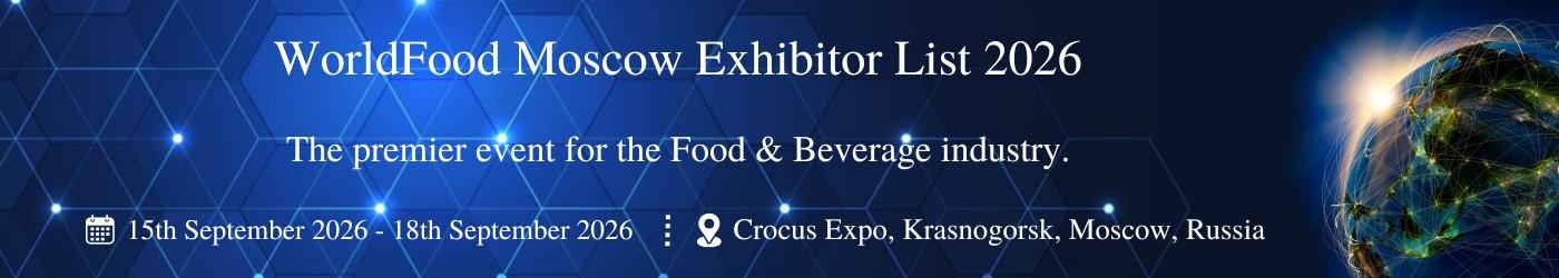 WorldFood Moscow Exhibitor List