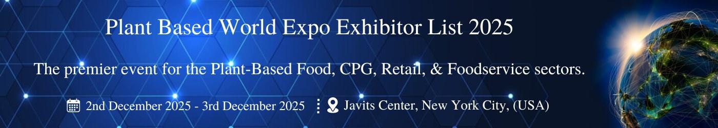 Plant Based World Expo Exhibitor List