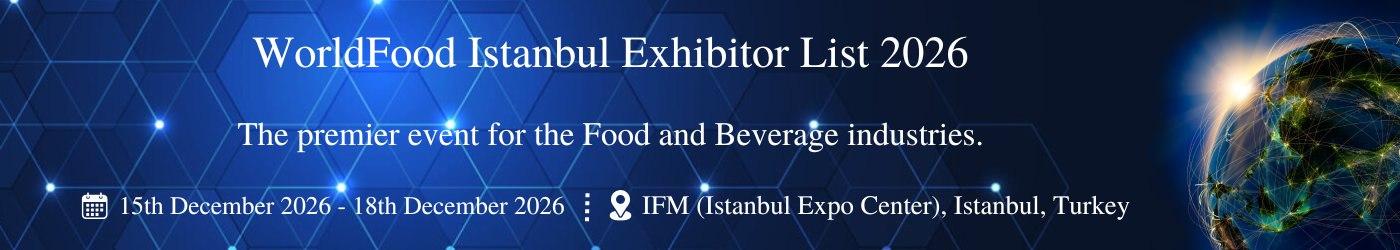 WorldFood Istanbul Exhibitor List