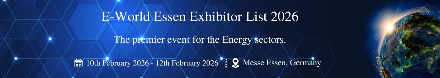 E-World Essen Exhibitor List