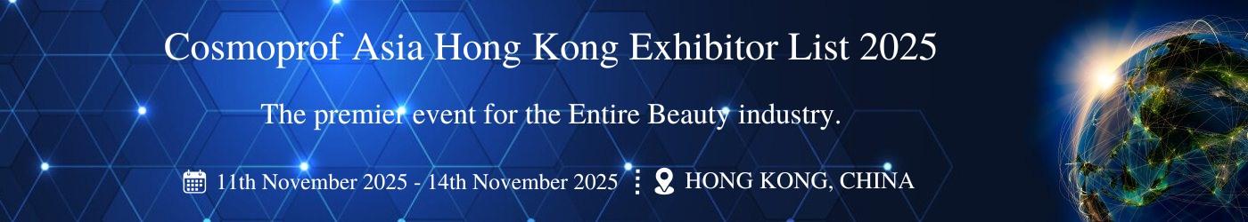 Cosmoprof Asia Hong Kong Exhibitor List