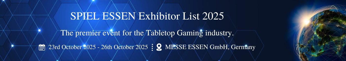 SPIEL ESSEN Exhibitor List