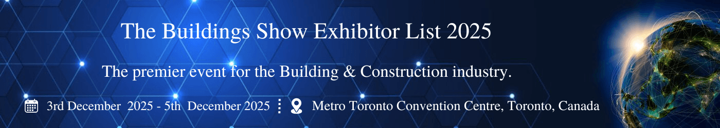 The Buildings Show Exhibitor List