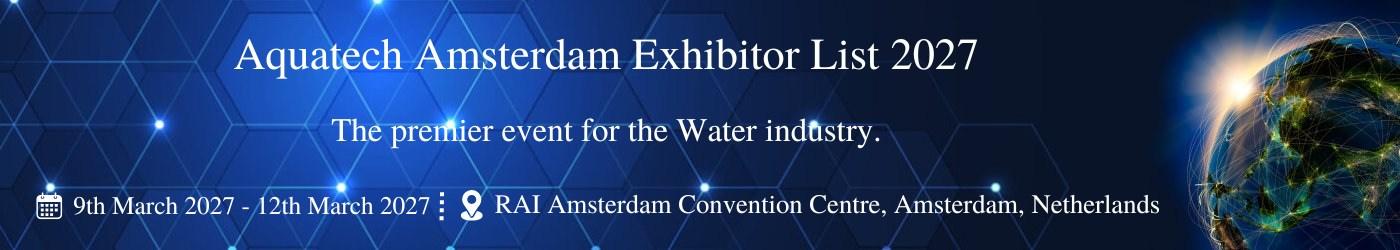 Aquatech Amsterdam Exhibitor List