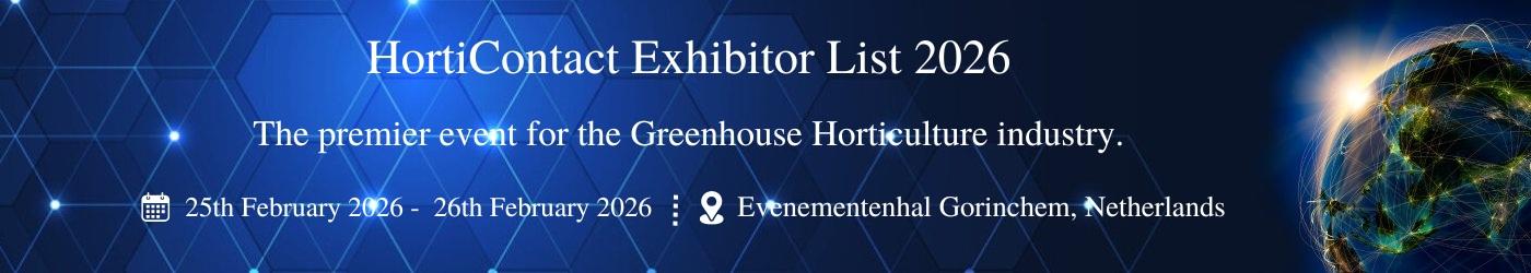 HortiContact Exhibitor List