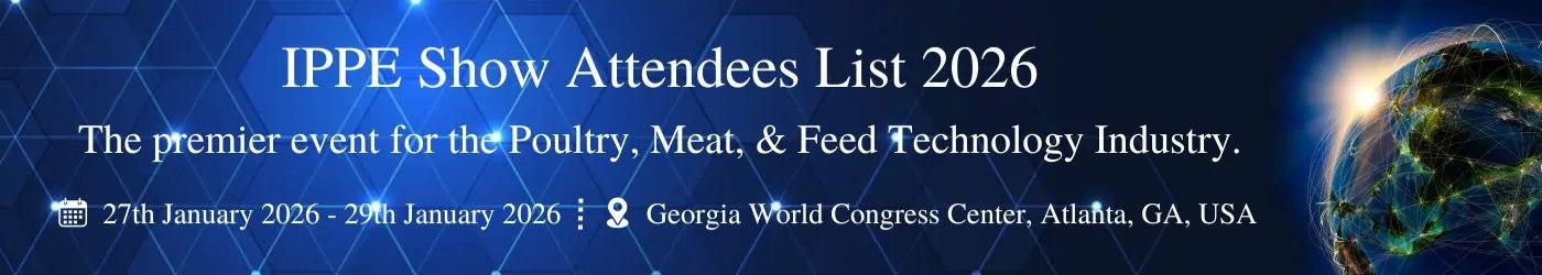 IPPE Show Attendees List