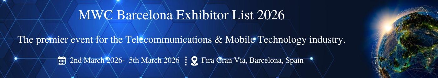 MWC Barcelona Exhibitor List