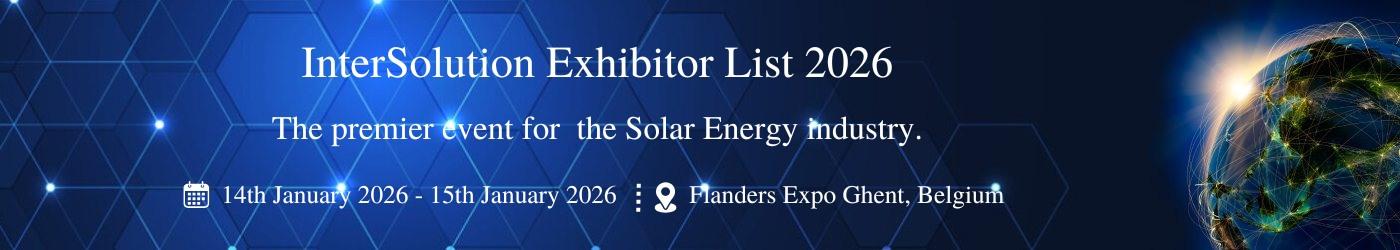 InterSolution Exhibitor List