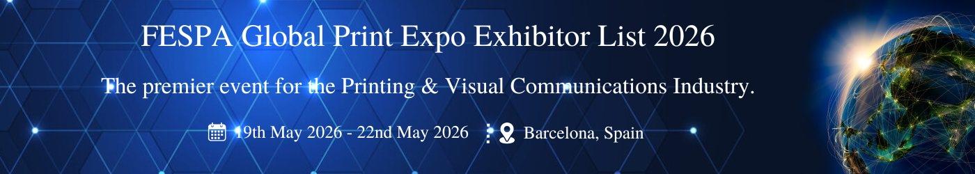 FESPA Global Print Expo Exhibitor List