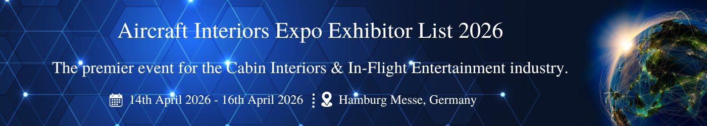 Aircraft Interiors Expo Exhibitor List