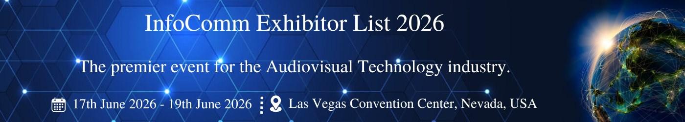 InfoComm Exhibitor List