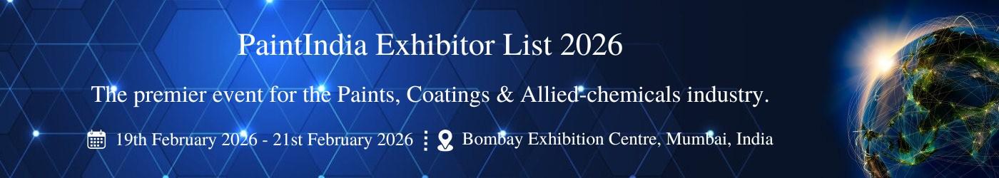 PaintIndia Exhibitor List