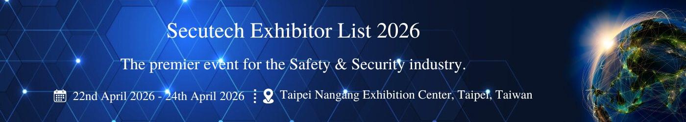 Secutech Exhibitor List