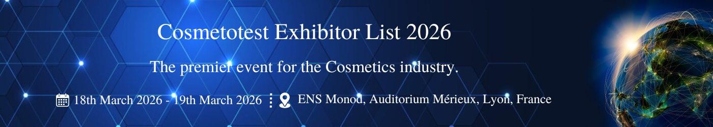 Cosmetotest Exhibitor List
