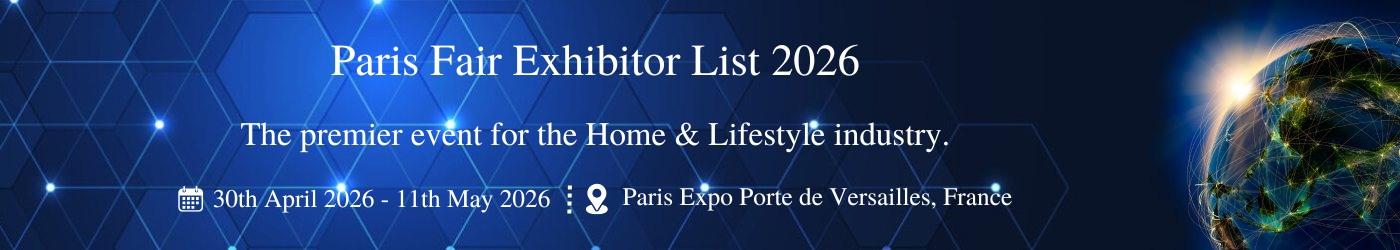 Paris Fair Exhibitor List