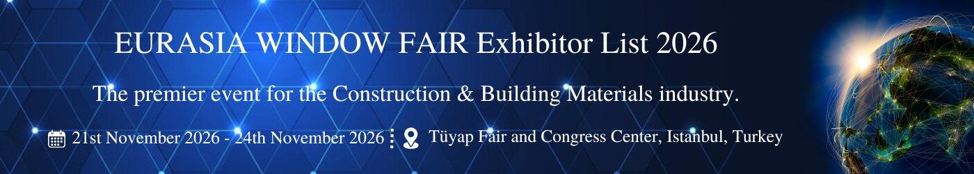 EURASIA WINDOW FAIR Exhibitor List