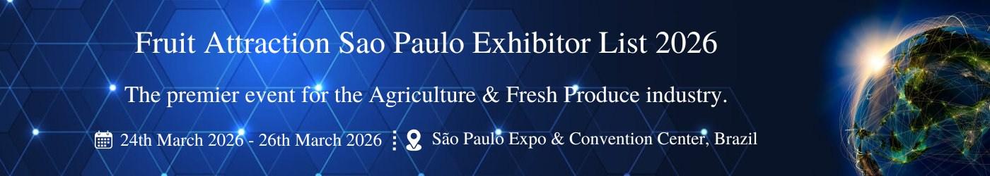 Fruit Attraction Sao Paulo Exhibitor List