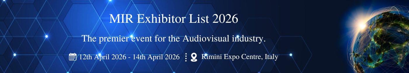 MIR Exhibitor List