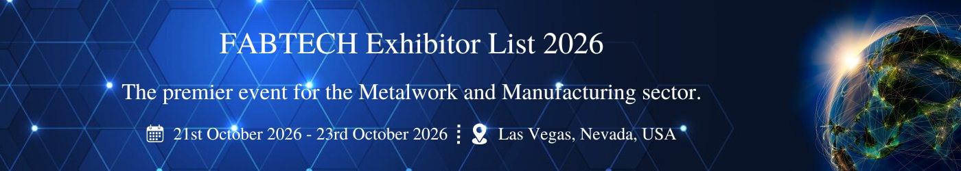 FABTECH Exhibitor List