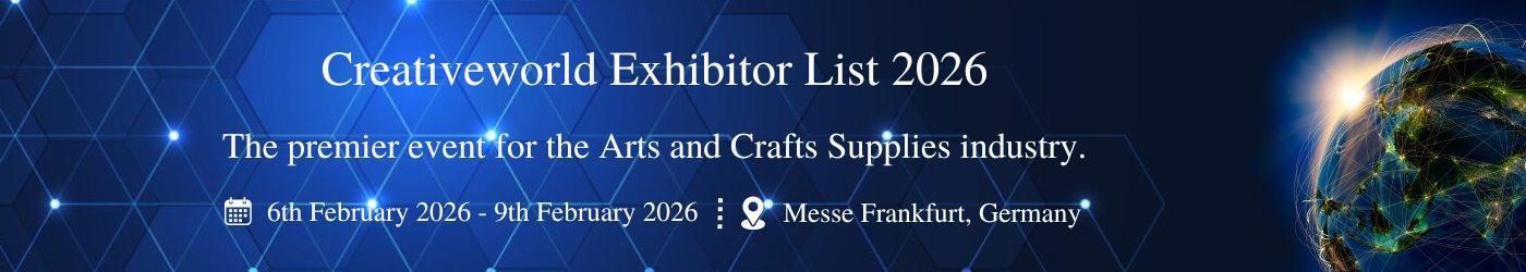 Creativeworld Exhibitor List 