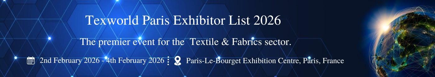 Texworld Paris Exhibitor List