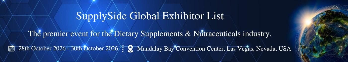 SupplySide Global Exhibitor List