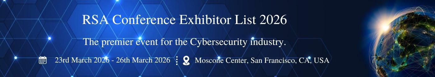 RSA Conference Exhibitor List