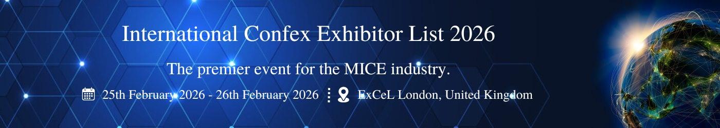 International Confex Exhibitor List