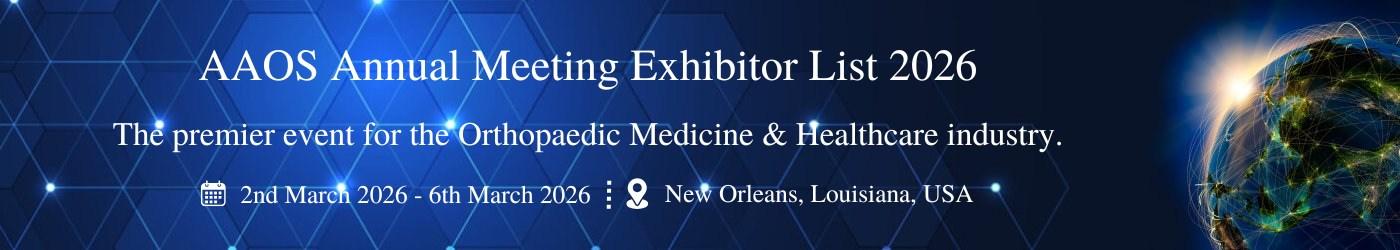 AAOS Annual Meeting Exhibitor List