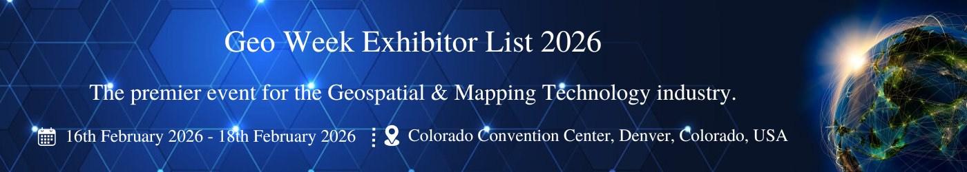 Geo Week Exhibitor List