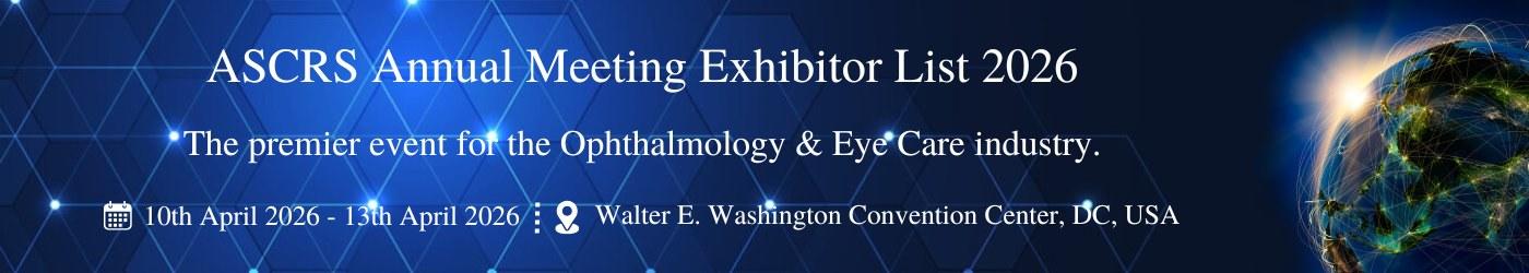 ASCRS Annual Meeting Exhibitor List