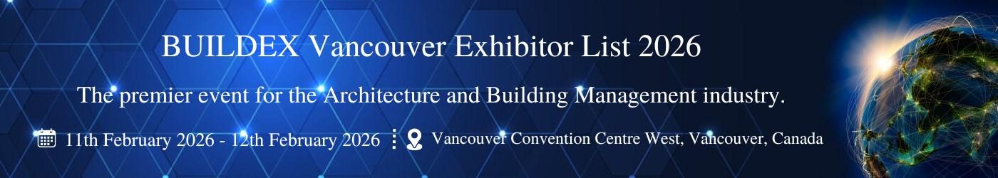 BUILDEX Vancouver Exhibitor List