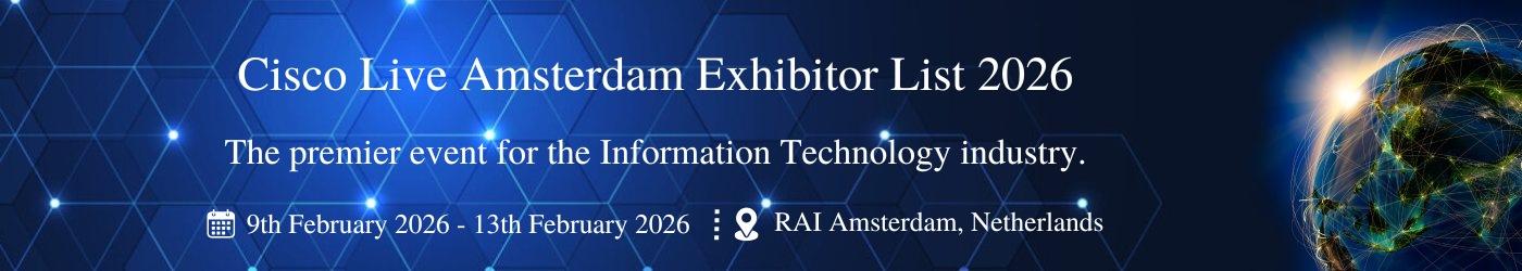 Cisco Live Amsterdam Exhibitor List 