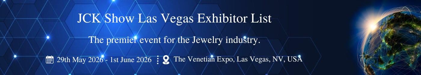 JCK Show Las Vegas Exhibitor List