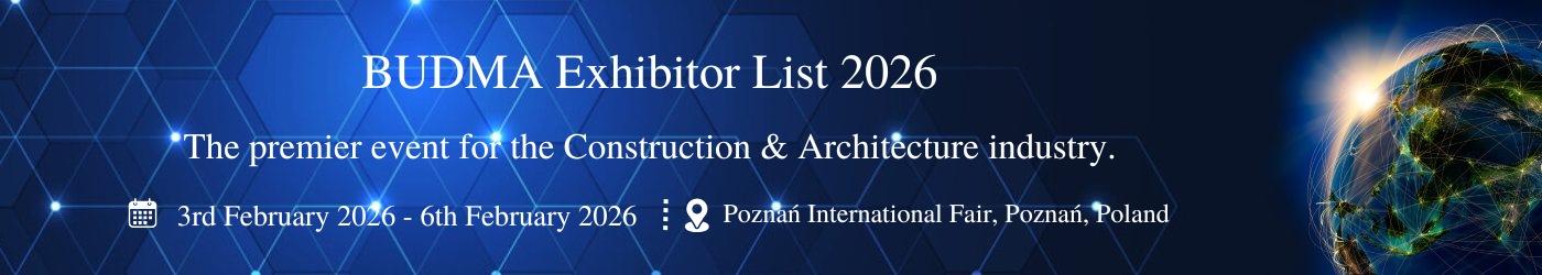 BUDMA Exhibitor List 