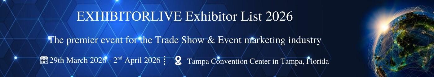 EXHIBITORLIVE Exhibitor List