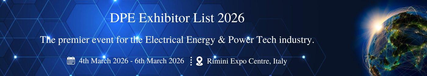 DPE Exhibitor List 
