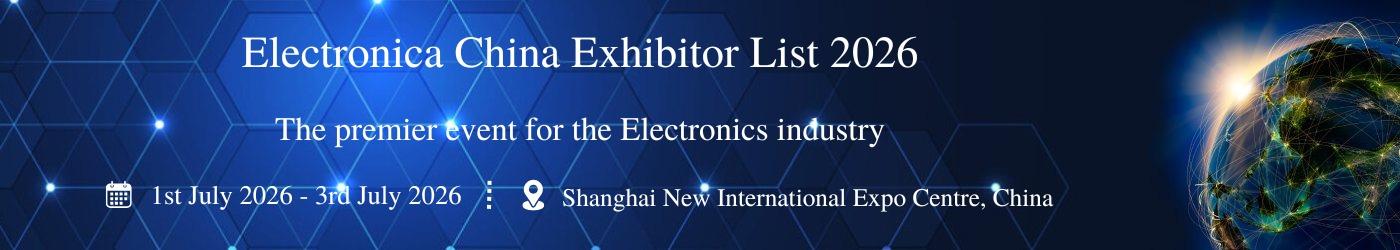 Electronica China Exhibitor List