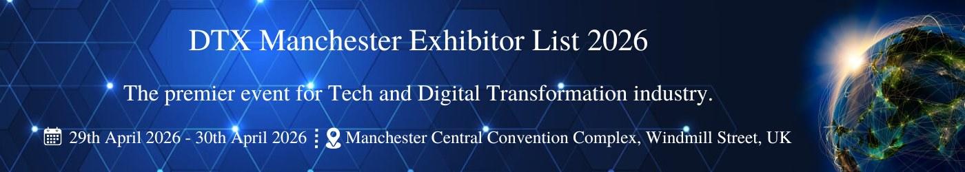 DTX Manchester Exhibitor List