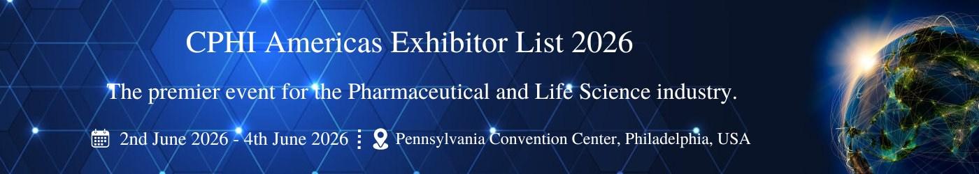 CPHI Americas Exhibitor List 
