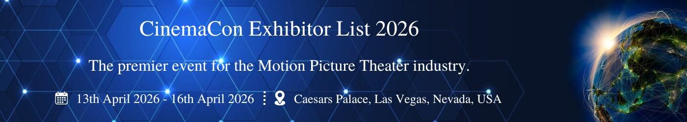 CinemaCon Exhibitor List