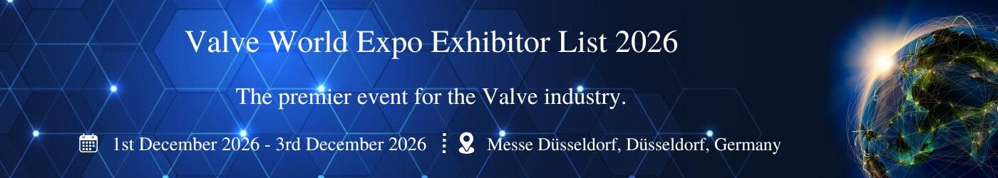 Valve World Expo Exhibitor List
